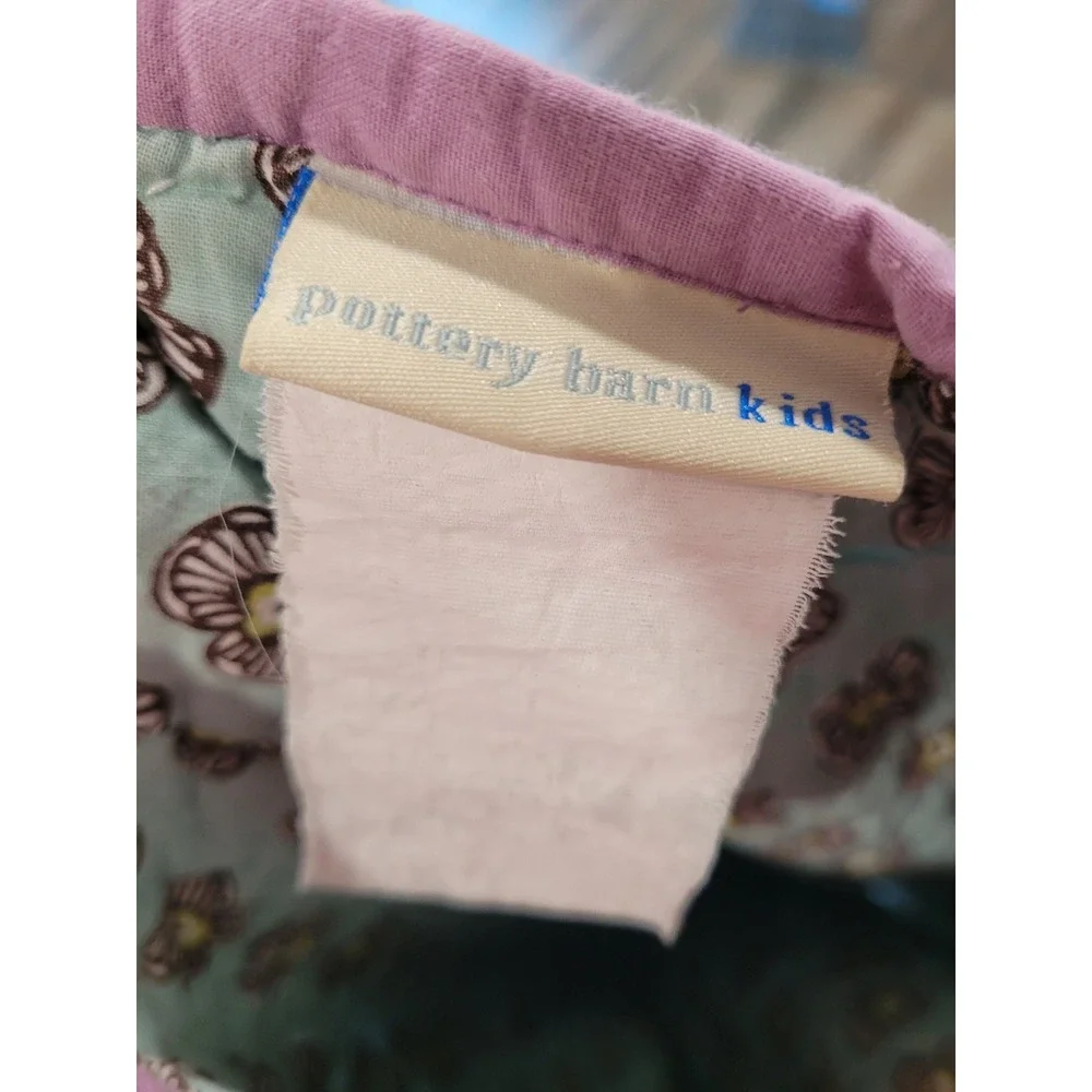 Pottery Barn‎ Kids Baby Crib Quilt Purple Brooklyn Mandala Toddler Blanket #k2